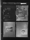 School children; Photo of man; Photo of woman (4 Negatives) (November 8, 1957) [Sleeve 22, Folder b, Box 13]